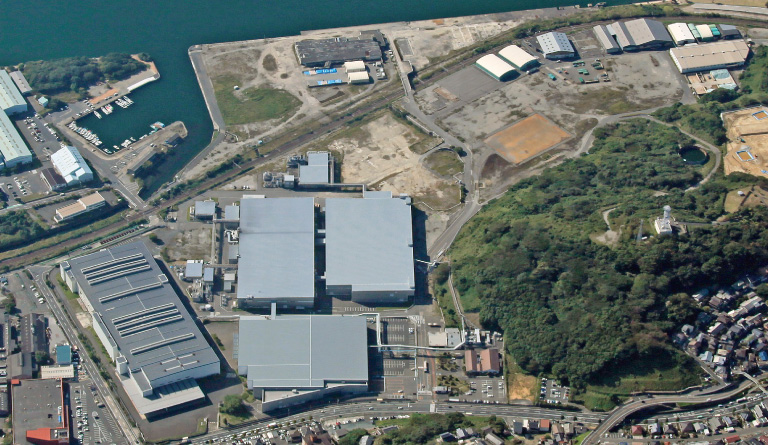 AGC ASAHI GLASS Kitakyushu Plant Site